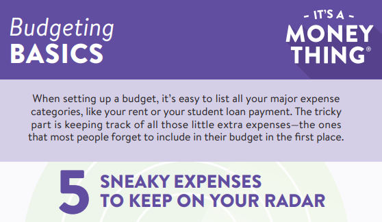 5 Sneaky Expenses